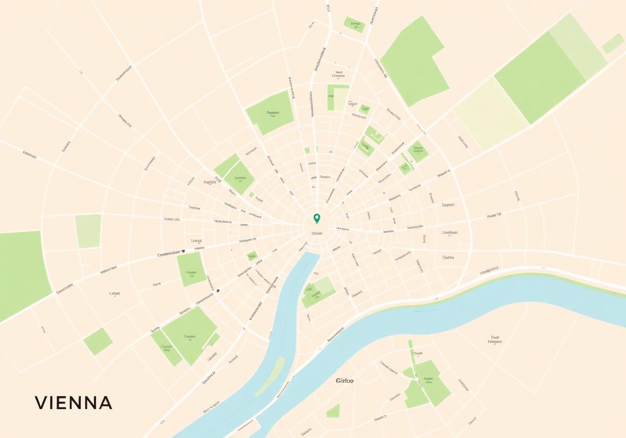 Beispielkarte: Wien
